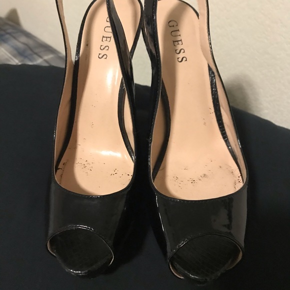 high heels guess shoes